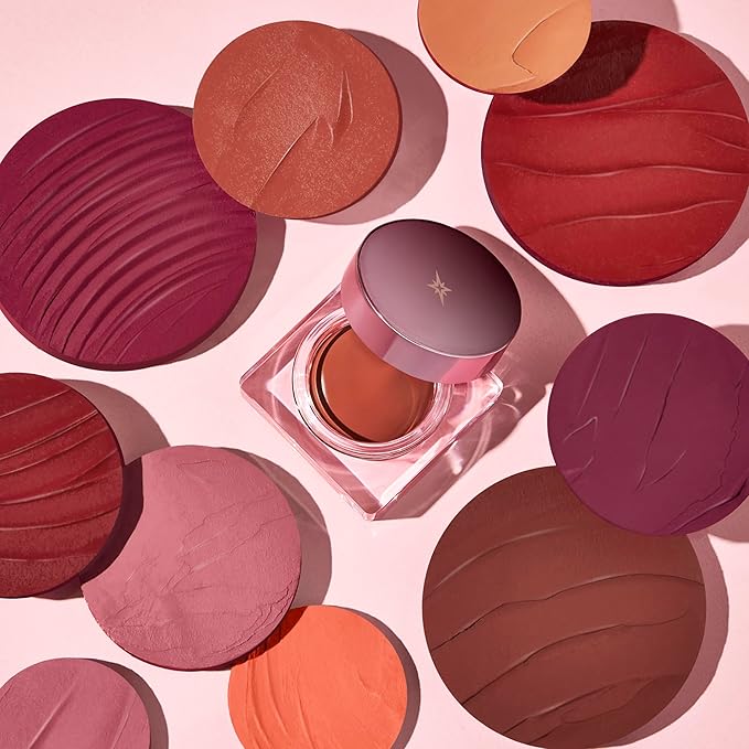 Sinful Lip N Cheek Mousse Tint - Powder Matte Blush for Cheeks and Tinted Lip Balm - 2 in 1 Weightless Formula - 002 Bubbelgum - 0.14 oz