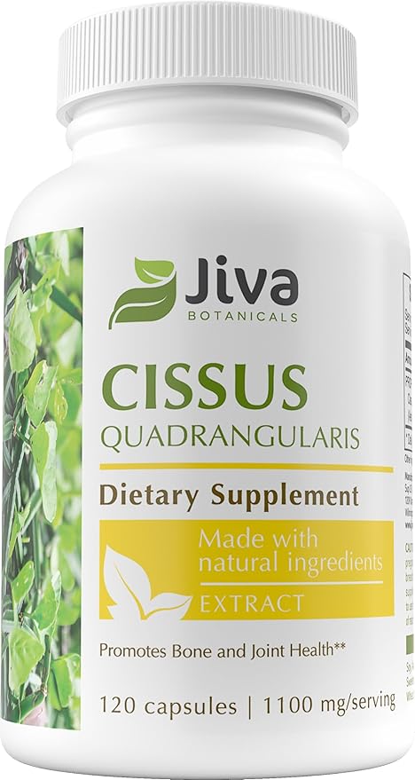 Cissus Quadrangularis Capsules 550 mg per Capsule 120 Capsules