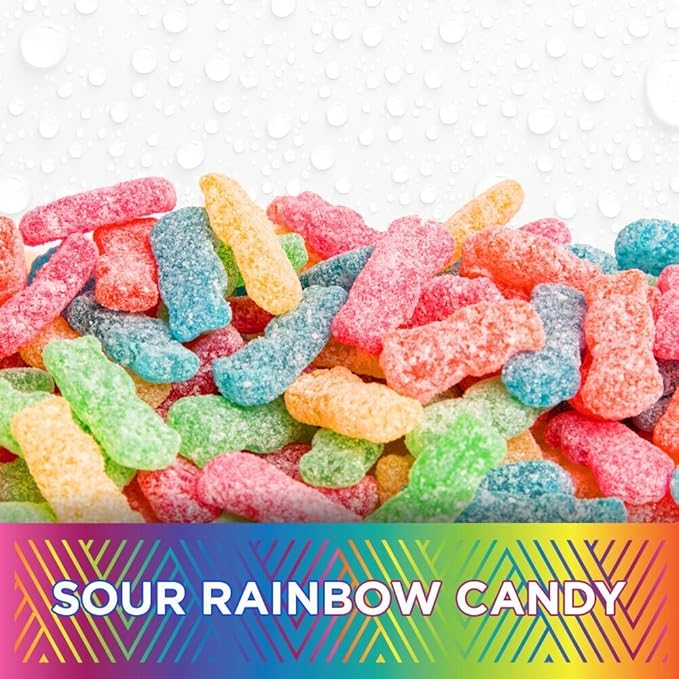 Aminos | 4g of Free-Form Amino Acids, Beta-Alanine, 0 Sugar & 60 Servings (Sour Rainbow Candy)