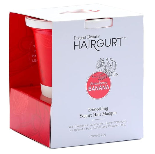 Smoothing Yogurt Deep Conditioning Hair Masque, For Thicker, Fuller Hair. Mask With Prebiotics, Protein, Macadamia, And Organic Oils For Frizzy Or Bleached Hair. Sulfate Free (6 oz)