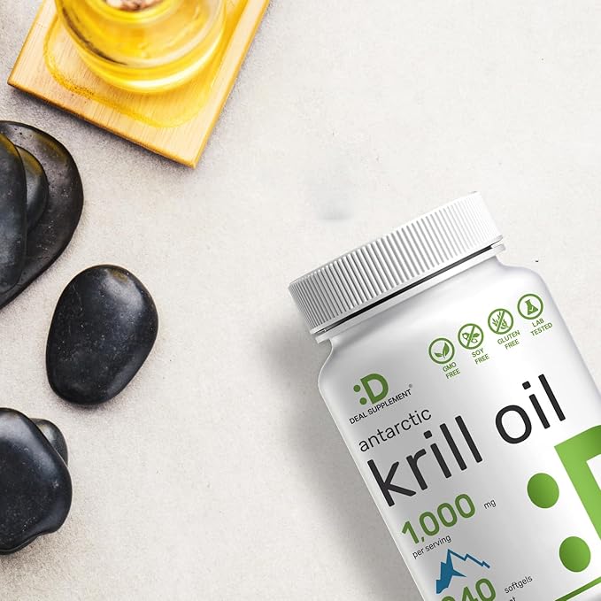 Antarctic Krill Oil, 1,000mg Per Serving, 240* Softgels