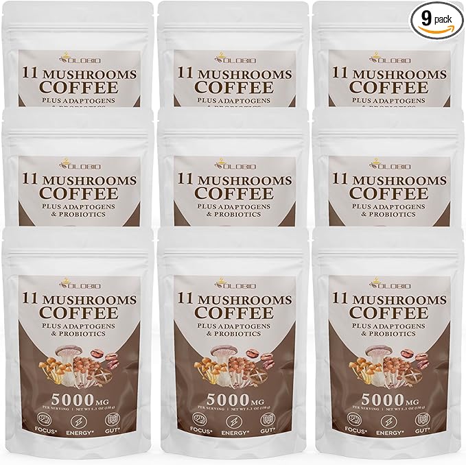 Mushroom Coffee, 11 Mushroom Coffee Organic 47.7oz